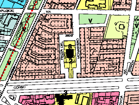 Carta topografica della Chiesa